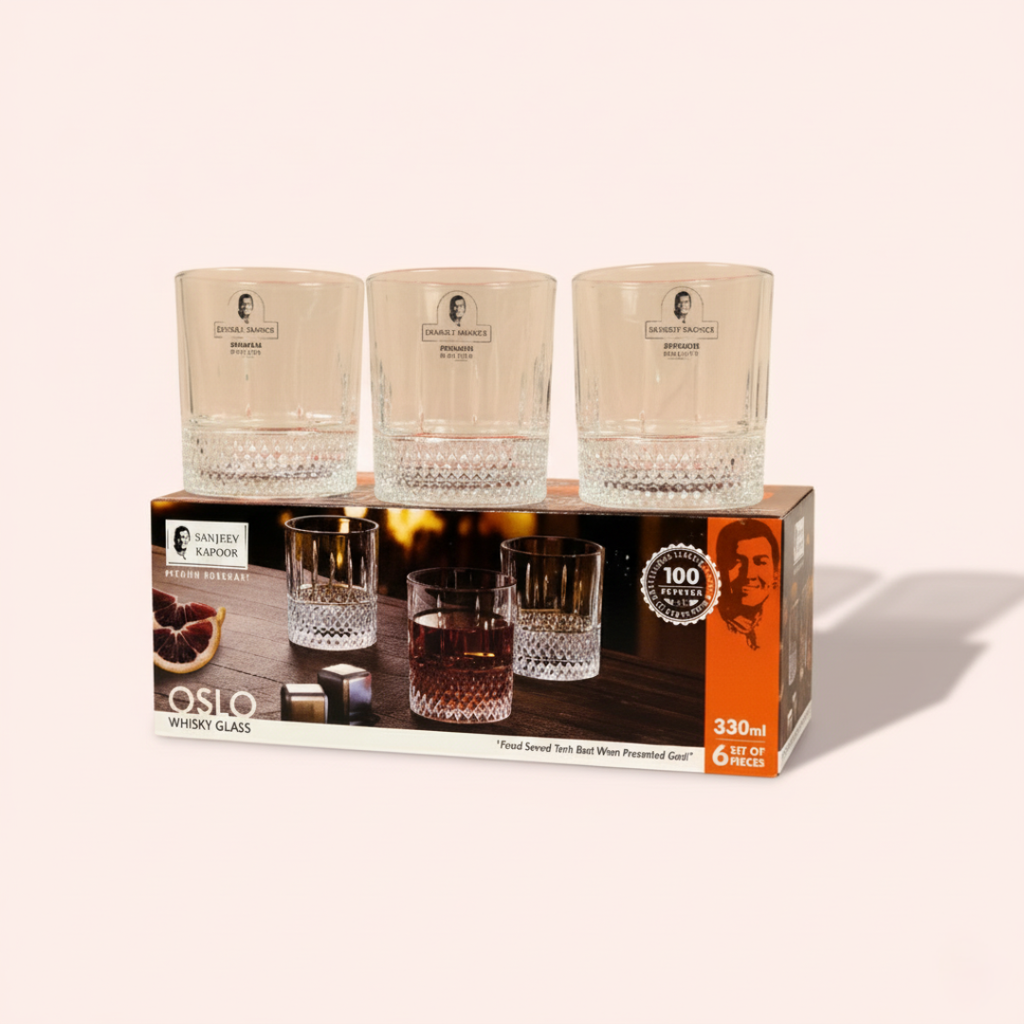 Oslo Whiskey Glass Party Collection 6pc