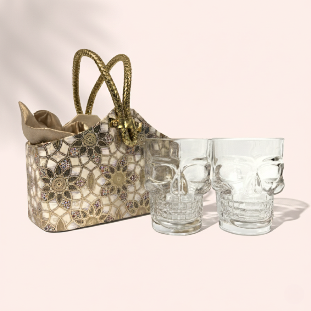 Skull Mug Hamper 2pc