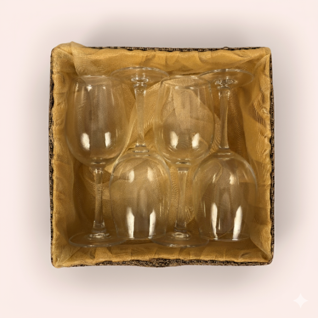 Wine Glass Hamper 4pc