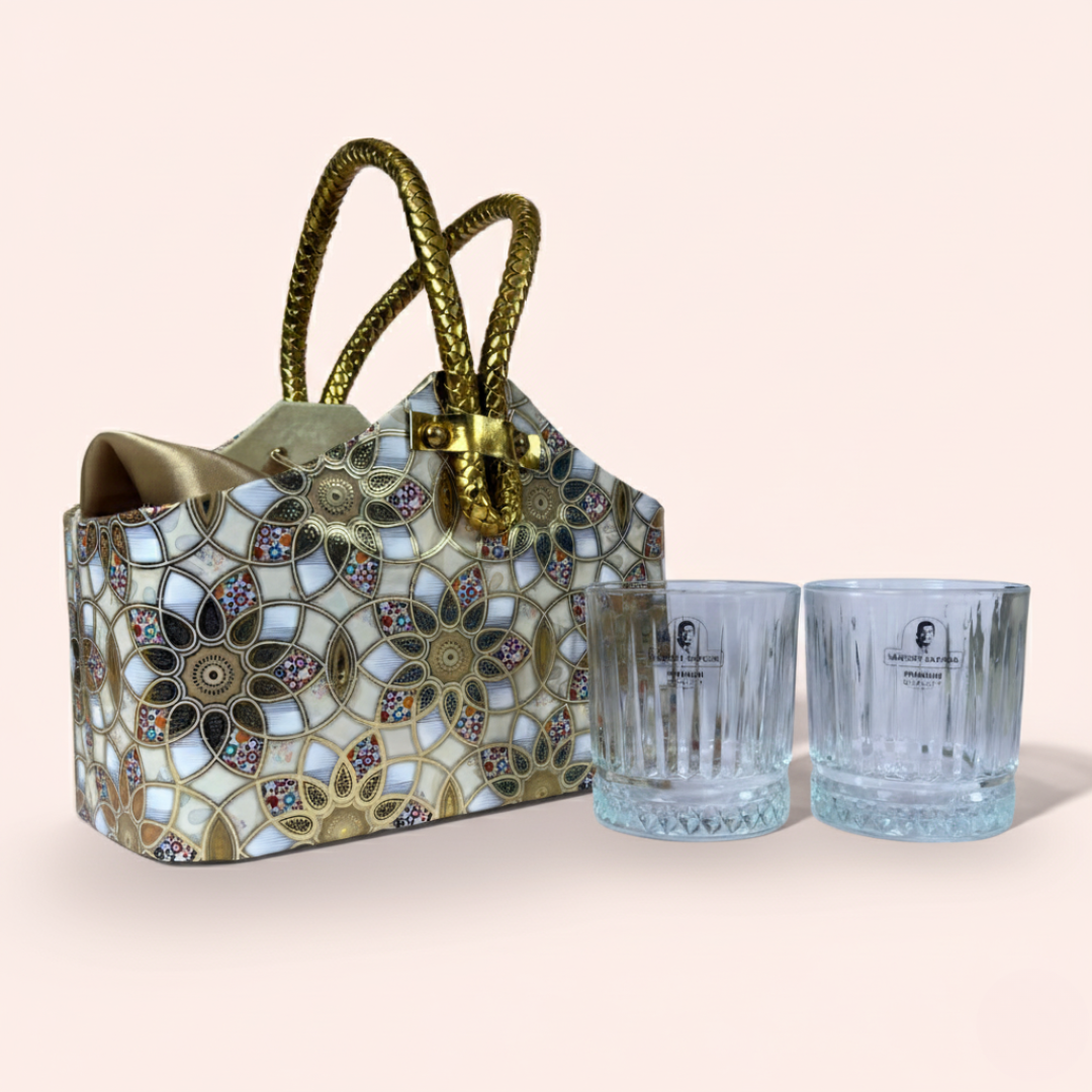 Dubai Whiskey Glass Hamper 2 pc