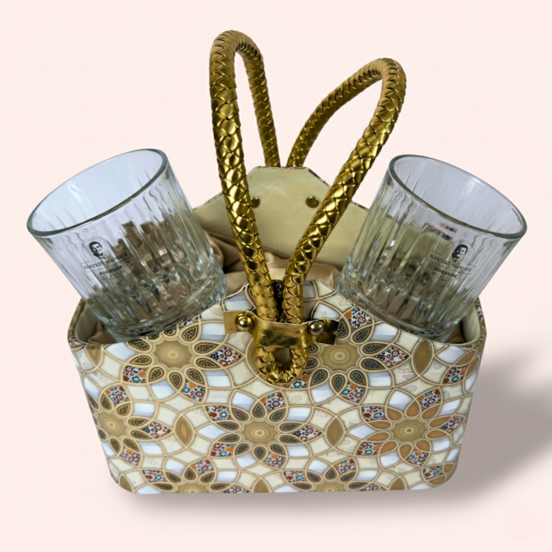 Dubai Whiskey Glass Hamper 2 pc