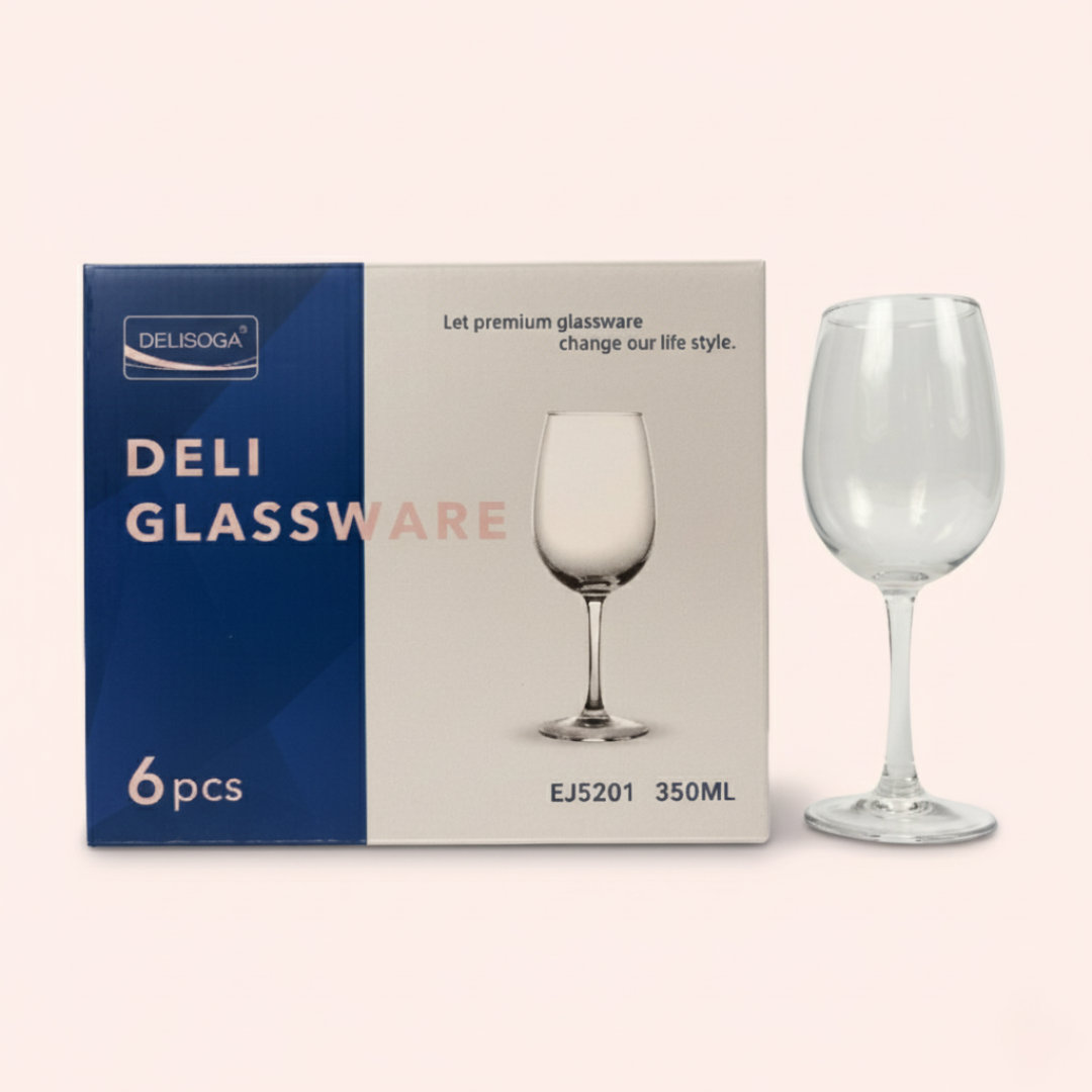 Delisoga Wine Glasses 6pc