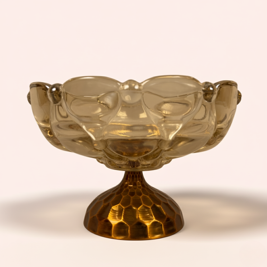 Gold Elegant Fruit Bowl