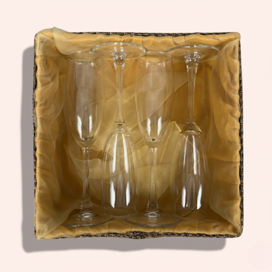 Wine Glass Hamper 4pc